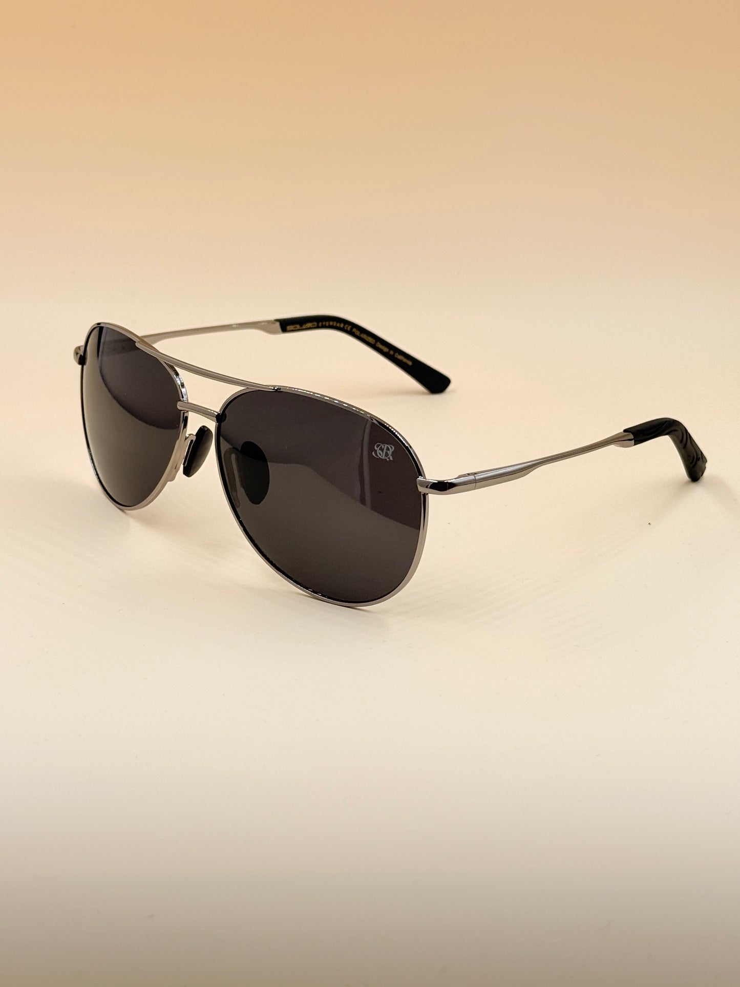SQUARO Polarized Aviator Sunglasses Premium Metal Frame with the spring hinges | UV400 Protection High Quality Light weight SQ20261607